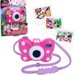 Disney Junior Minnie Picture Perfect Play Camera W/ Lights & Sounds For Ages 3+